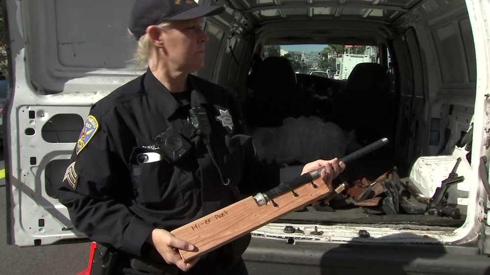 Homemade shotgun turned in at gun buyback event in SF