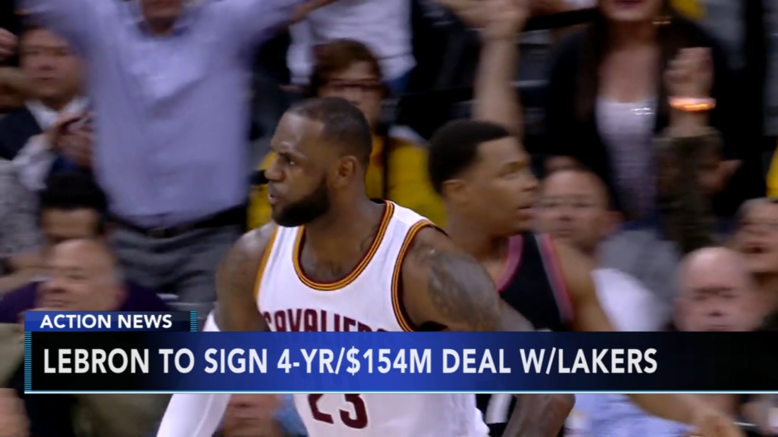 Lebron James Agrees To 4 Year 154 Million Deal With Los Angeles Lebron James Agrees To 4 Year 154 Million Deal With Los Angeles