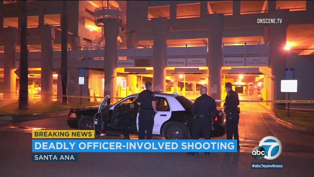 1 dead in Santa Ana officer-involved shooting