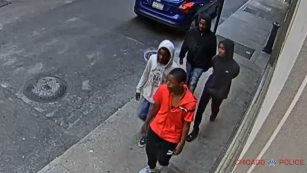 Woman knocked down, robbed by 4 thieves in Loop