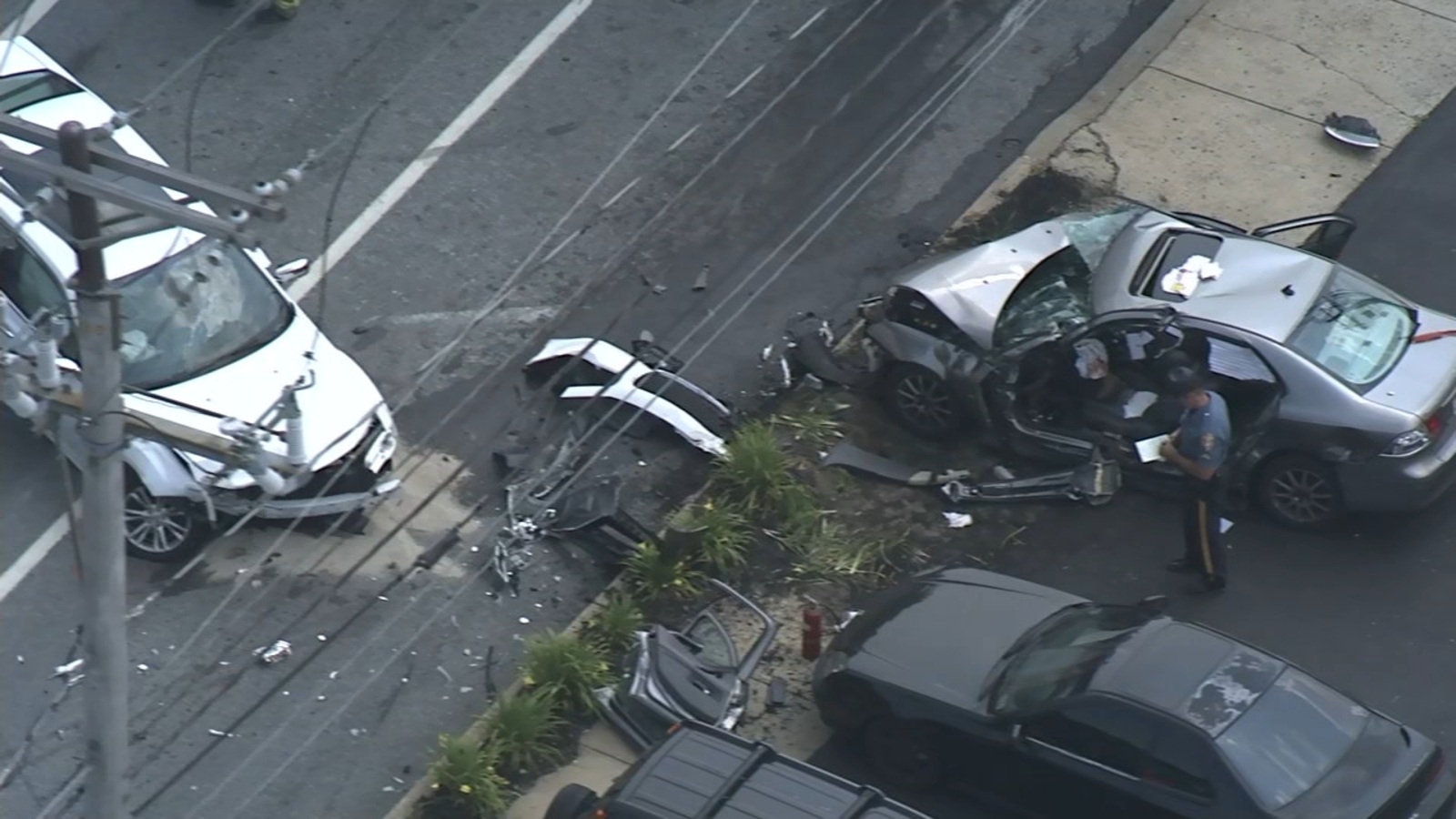 3 people injured in North Wilmington crash 6abc Philadelphia
