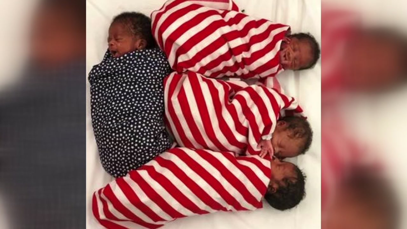 Houston couple excited to bring quadruplets home from hospital a month
