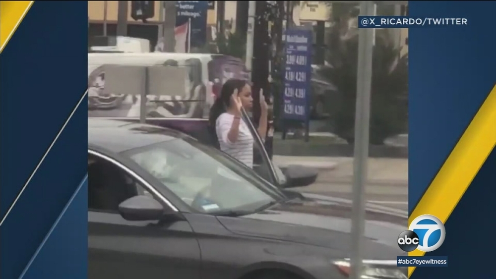 Video shows arrest of 1 of 3 people suspected of kidnapping LA actors