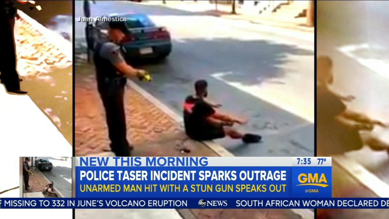 Lancaster police officer won't be suspended or fired for stun gun incident,  mayor says - 6abc Philadelphia, image size:1280x720