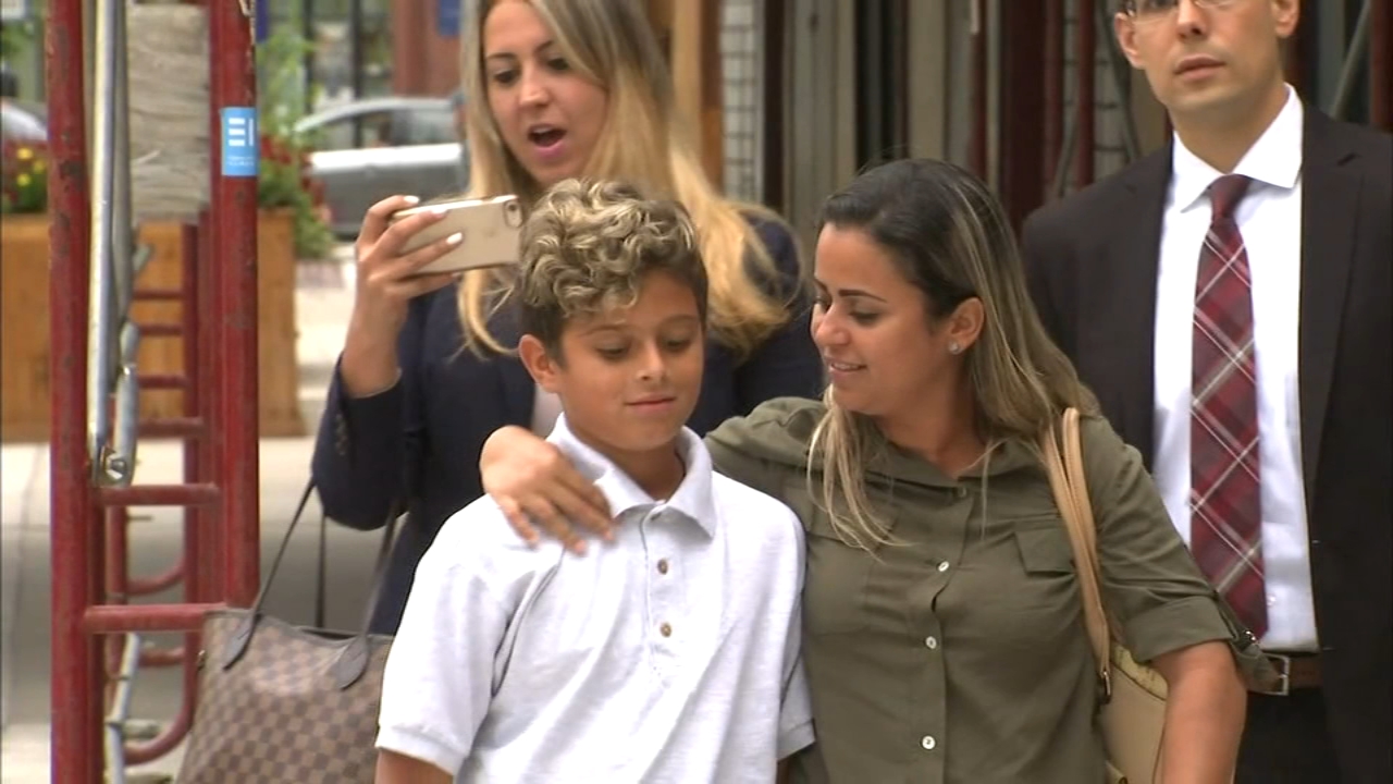 Mother and son separated by immigration policy reunited