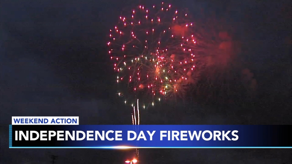 Weekend Action: More local Fireworks, Media's Blueberry Festival and more