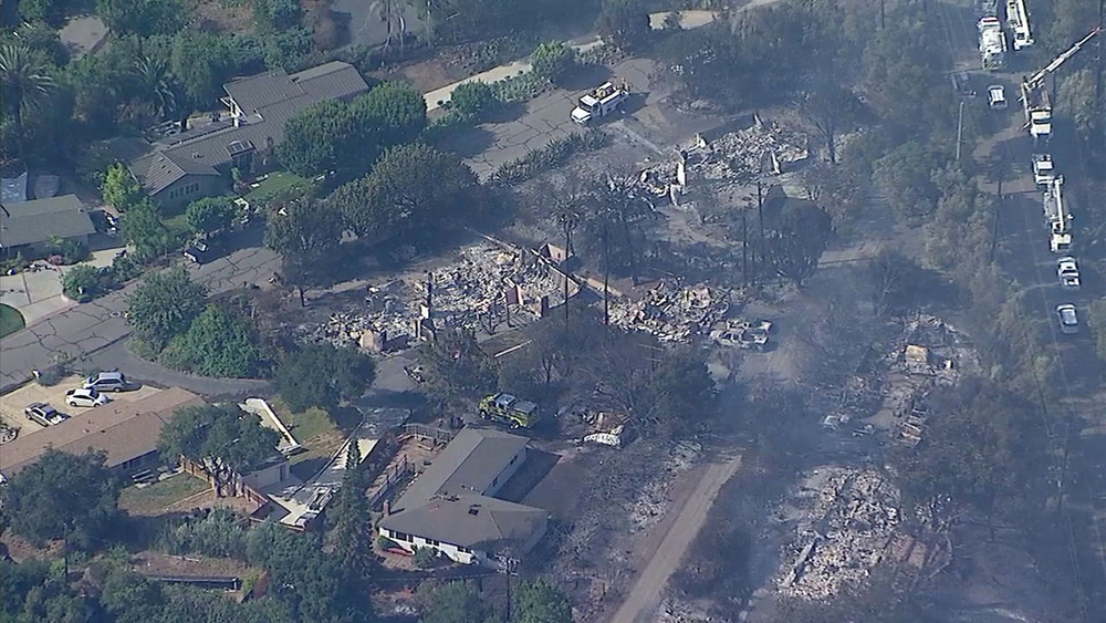 VIDEO: Aftermath of Holiday Fire in Goleta area