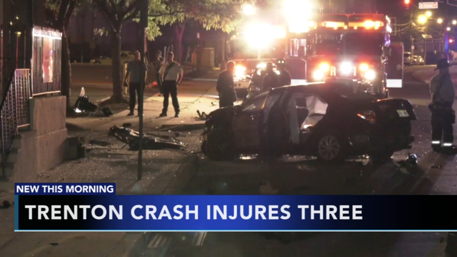 3 injured in Trenton crash 6abc Philadelphia