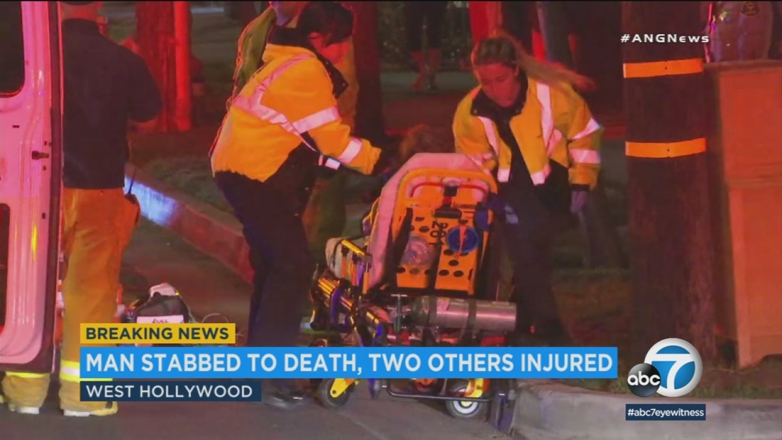West Hollywood stabbing: Man killed, 2 others injured - ABC7 Los Angeles