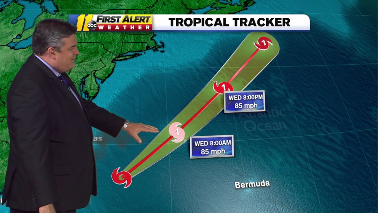 Tropical Storm Chris continues to spin not far off the North Carolina coast