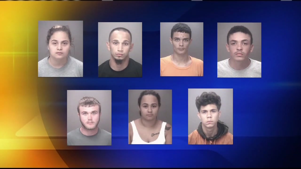 Ten arrests in arson investigation
