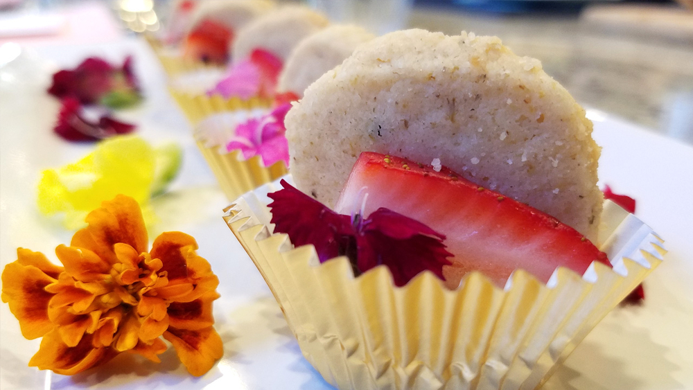Gourmet meals with cannabis
