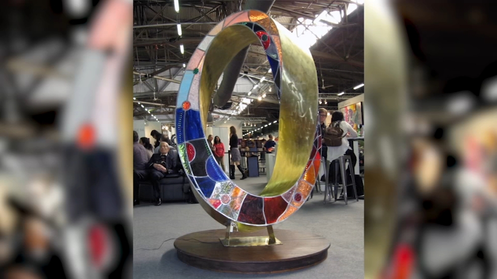 Thieves steal 300-pound sculpture from Englewood art studio