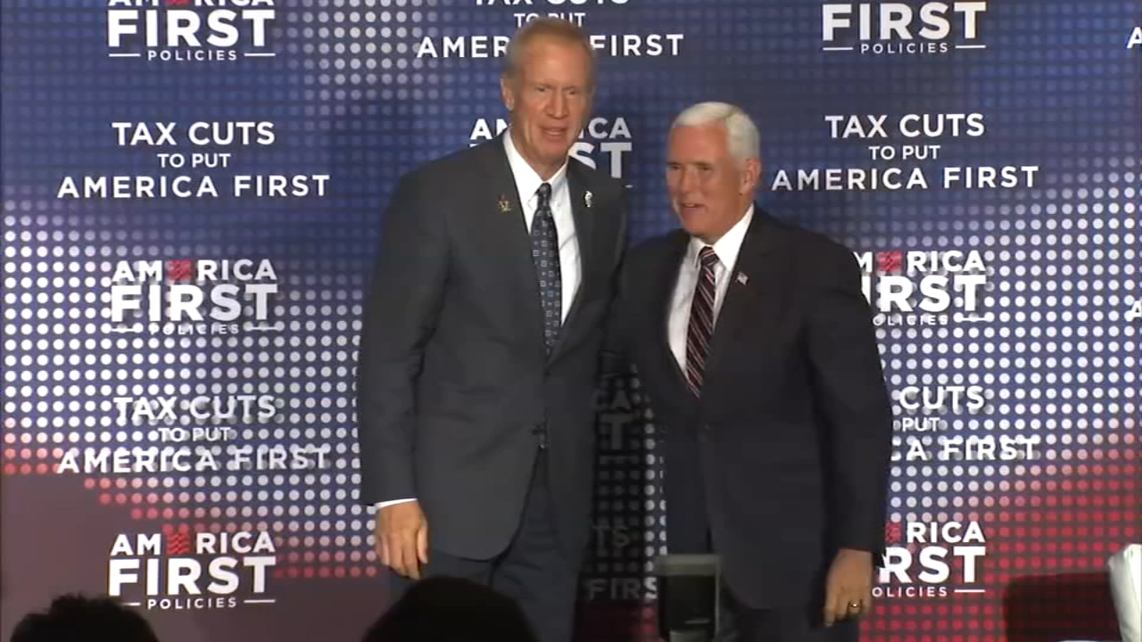 VP Pence speaks on tax reform in Rosemont