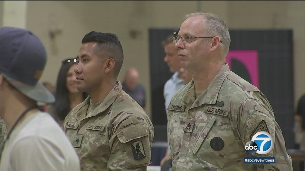 ABC7 Salutes veterans getting help at large job fair in Pomona