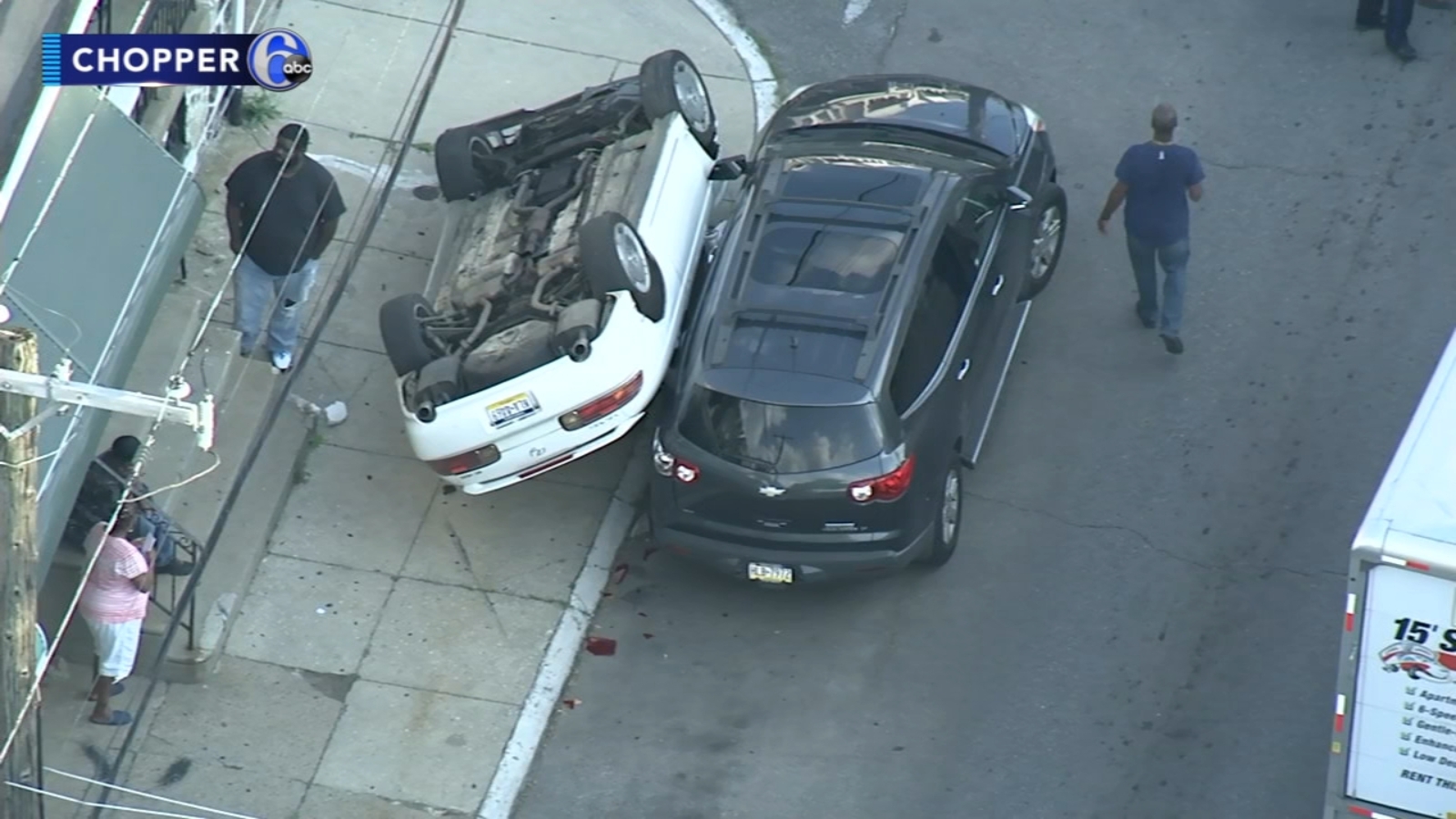 Suspected drunk driver hits several parked cars in Brewerytown - 6abc ...