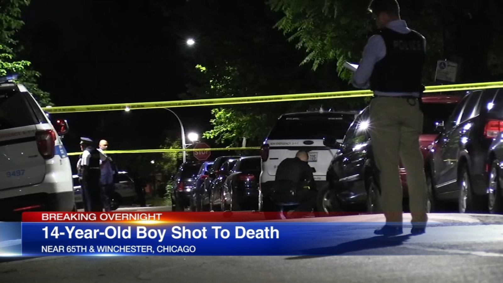 Boy, 14, shot to death in West Englewood drive-by identified - ABC7 Chicago