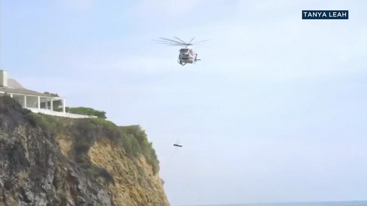 Teen's arm severed after boulder falls on him in Laguna Beach