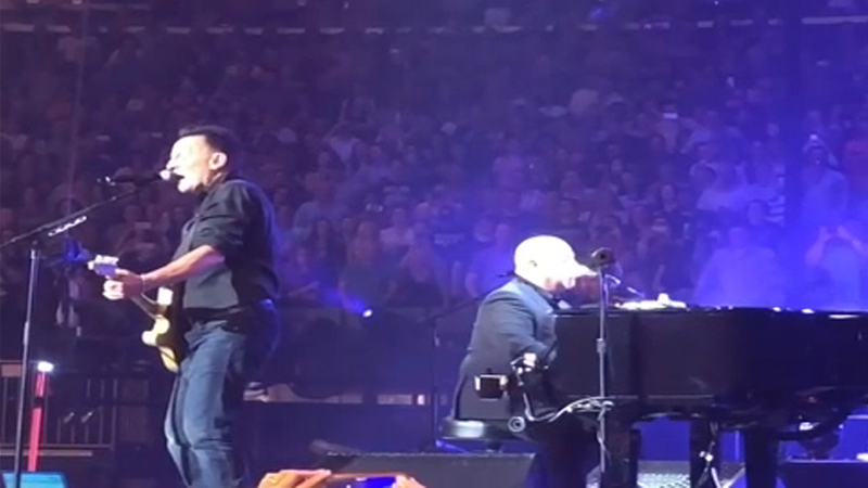 Bruce Springsteen Surprises Audience At Historic Billy Joel