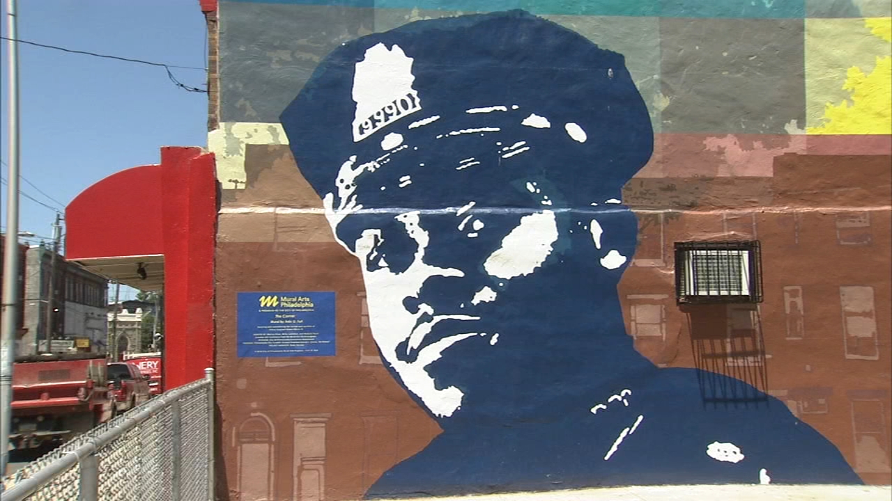 Mural honoring fallen Philadelphia police sergeant unveiled