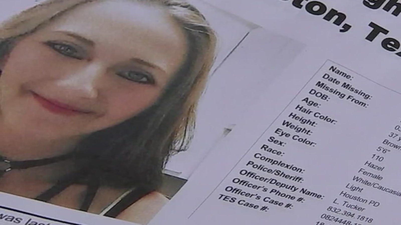 'Help us bring Brittany home' Missing Houston woman's family makes