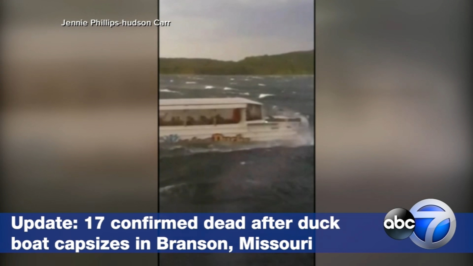 Duck boat captain indicted after tour boat sinks on Table Rock Lake