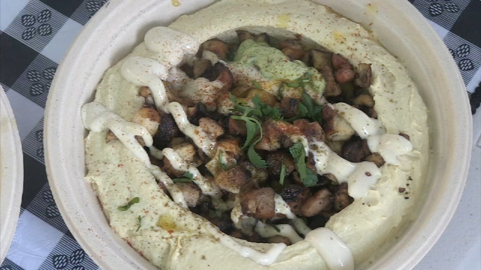 La Shuk Street Food serves up homemade hummus at Wicker Park Farmer's