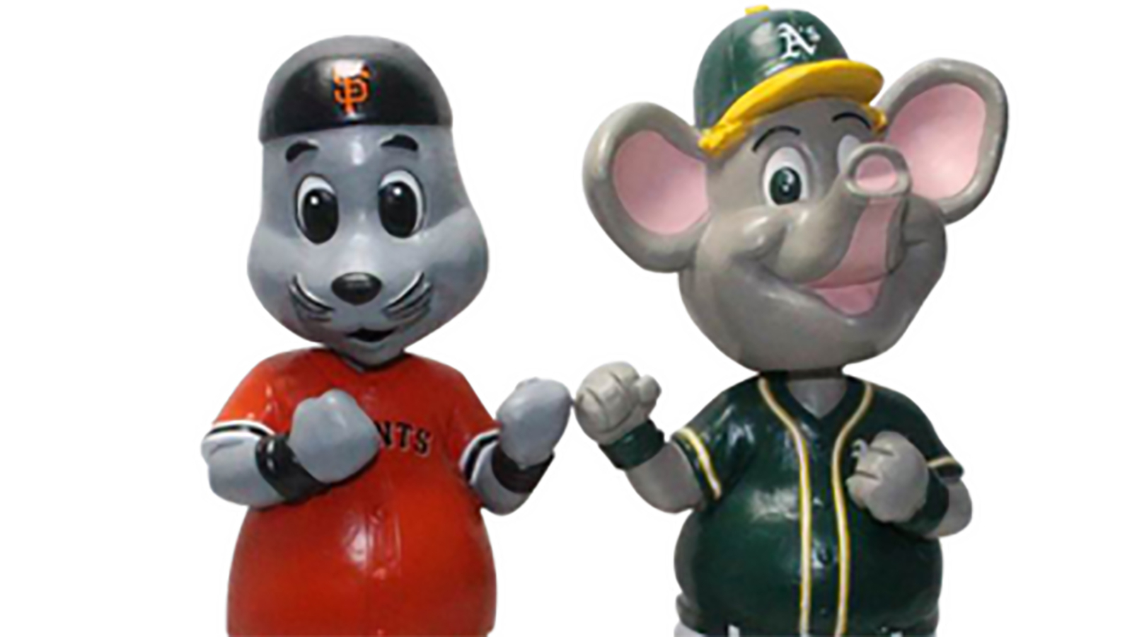 MLB Rivalry Bobbleheads available for Giants and A's fans ABC7 San