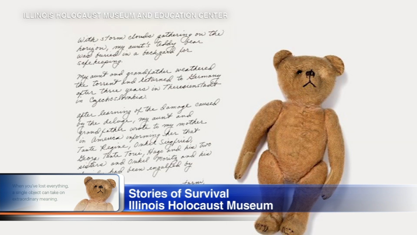Illinois Holocaust Museum opens 'Stories of Survival' exhibit - ABC7 ...