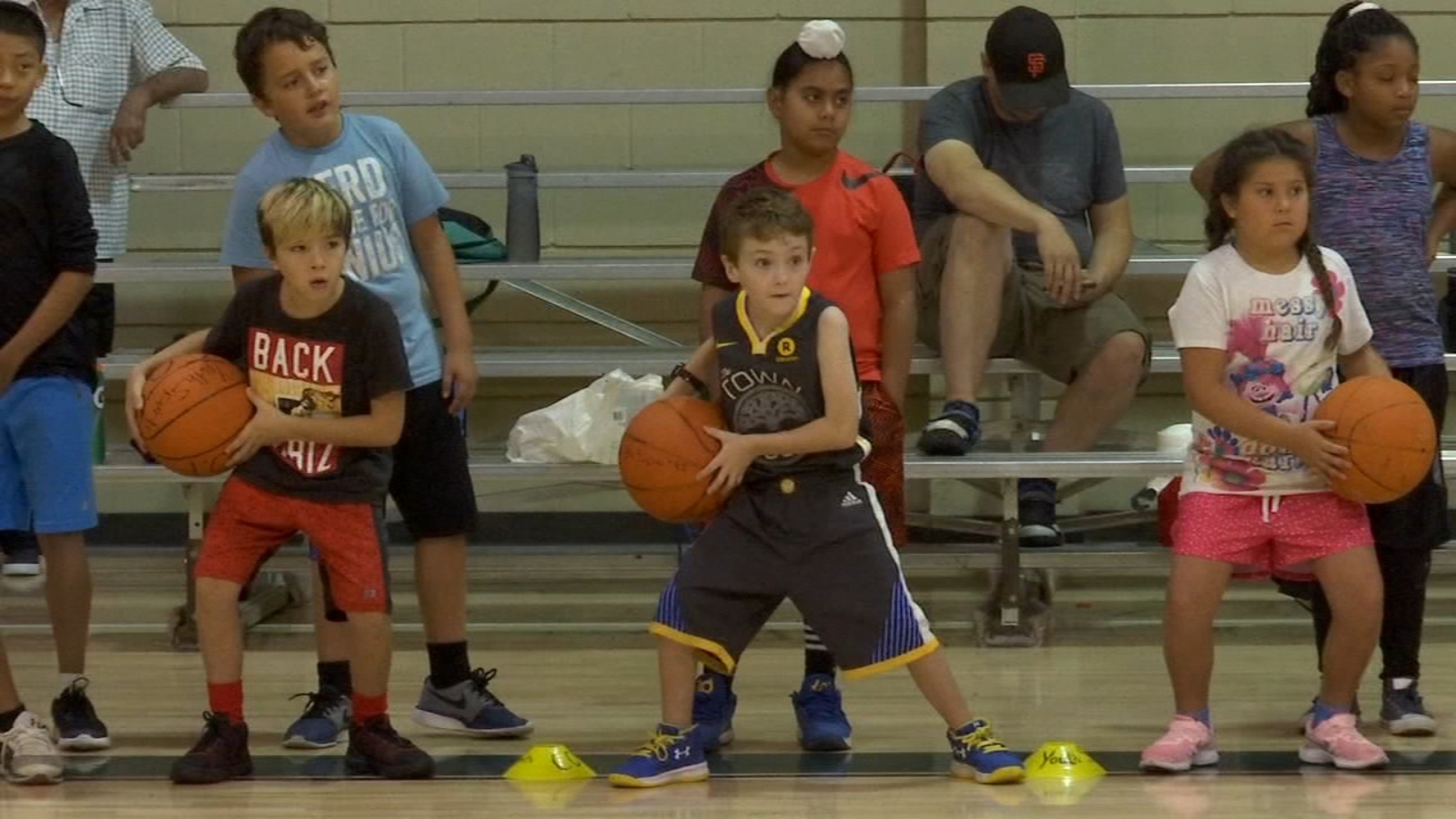 Fresno Basketball Camp at the Ted C. Wills community center ABC30 Fresno