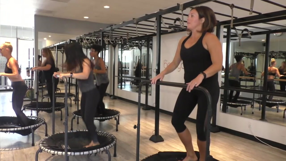 Trampoline exercises can provide an extra boost to your health