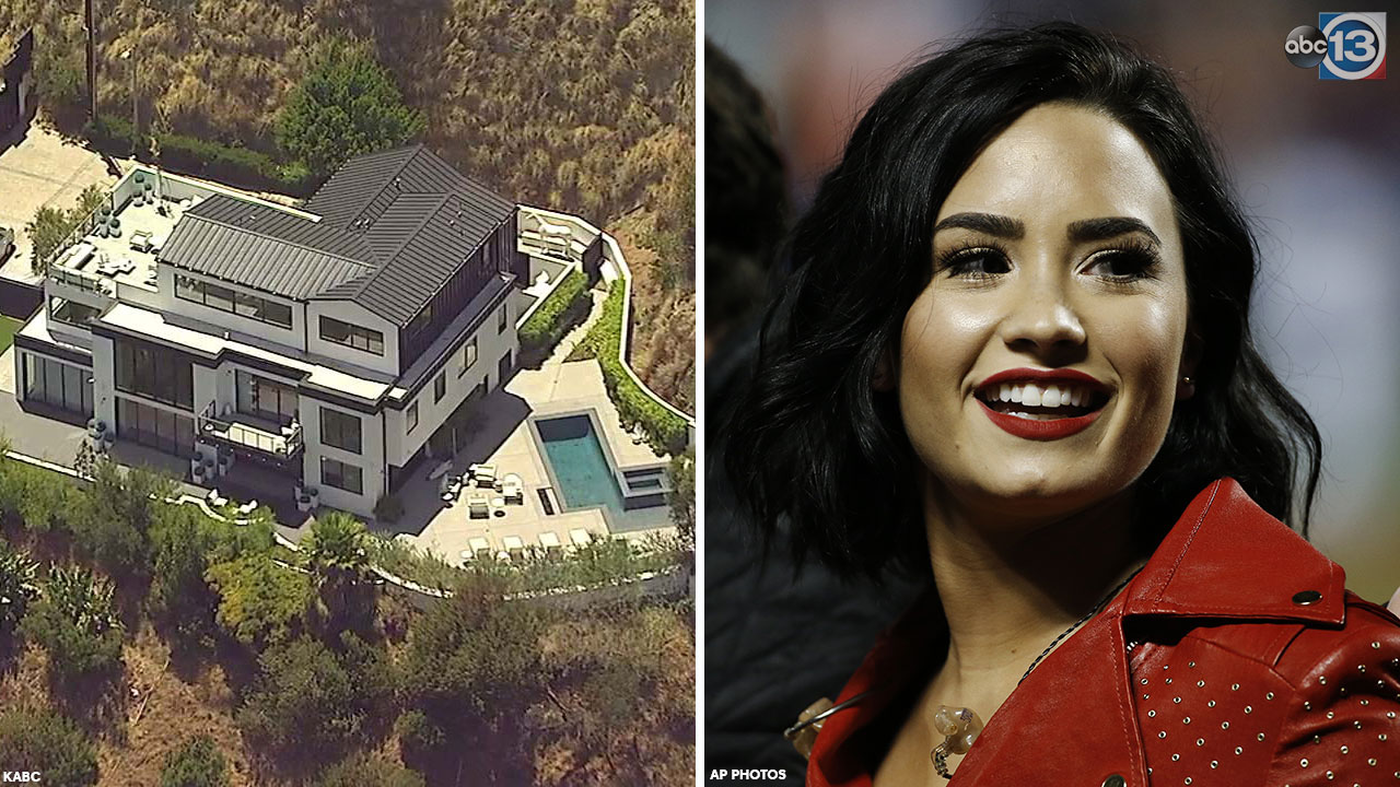 Woman, 25, rushed to hospital from Demi Lovato's Hollywood Hills home