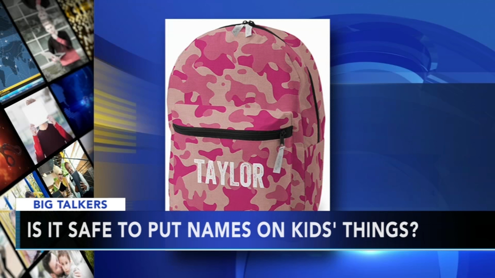 Is it safe to put your child's name on backpacks? ABC30 Fresno