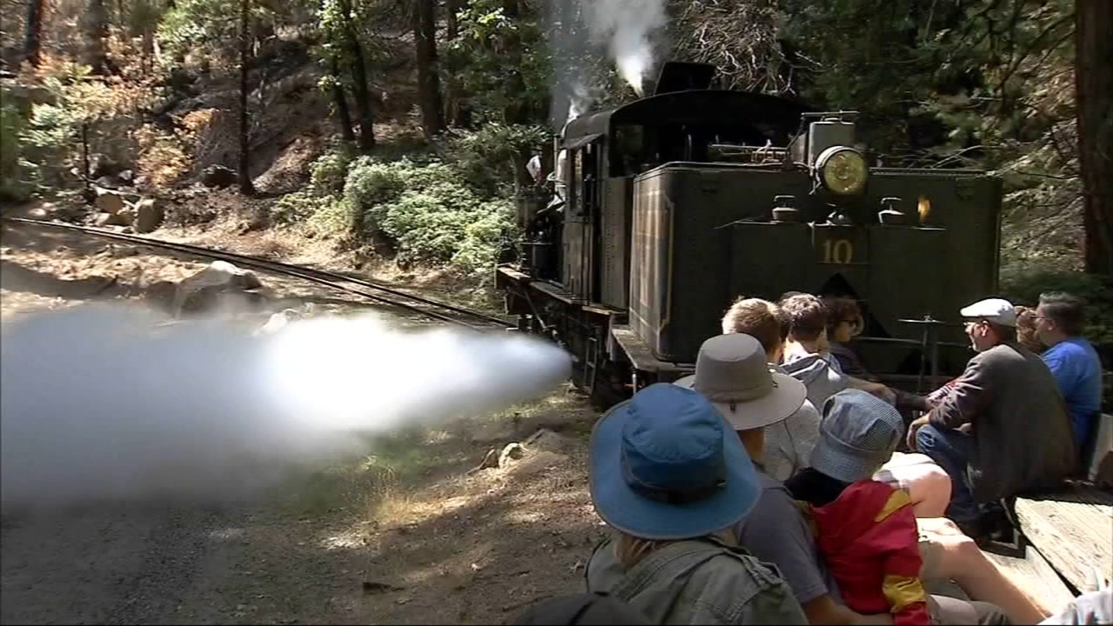 Yosemite Jazz Train concert series offering scenic views with a show