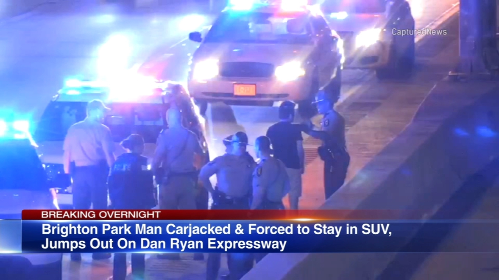 Carjacking victim escapes by jumping onto Dan Ryan ABC7 Chicago