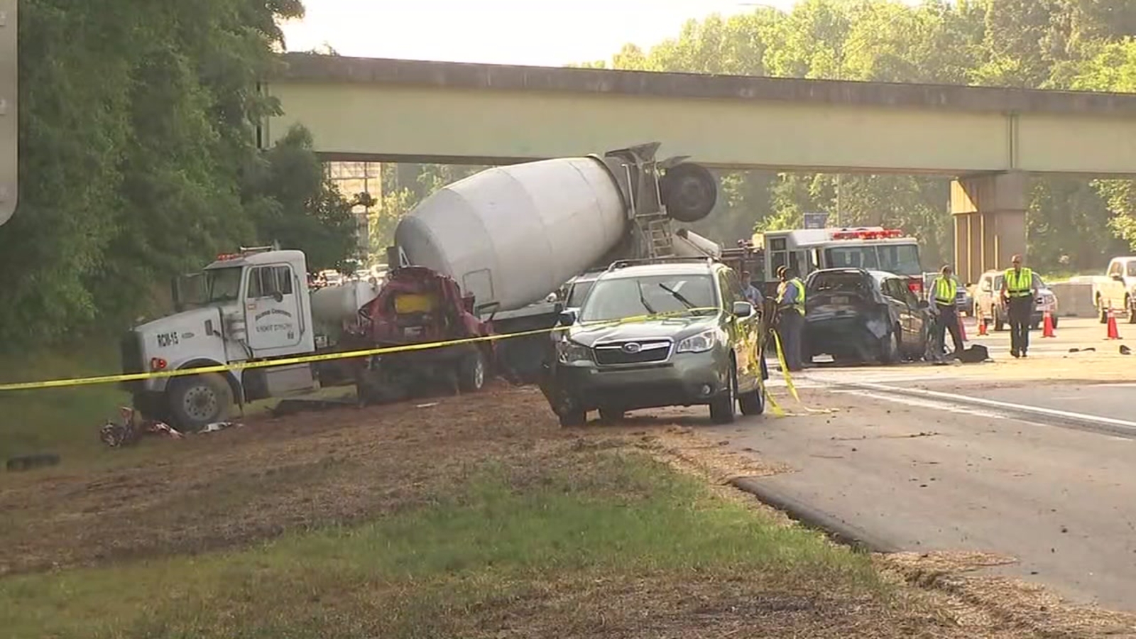 Victim ID'd in fatal I-40 crash involving concrete truck in Raleigh ...