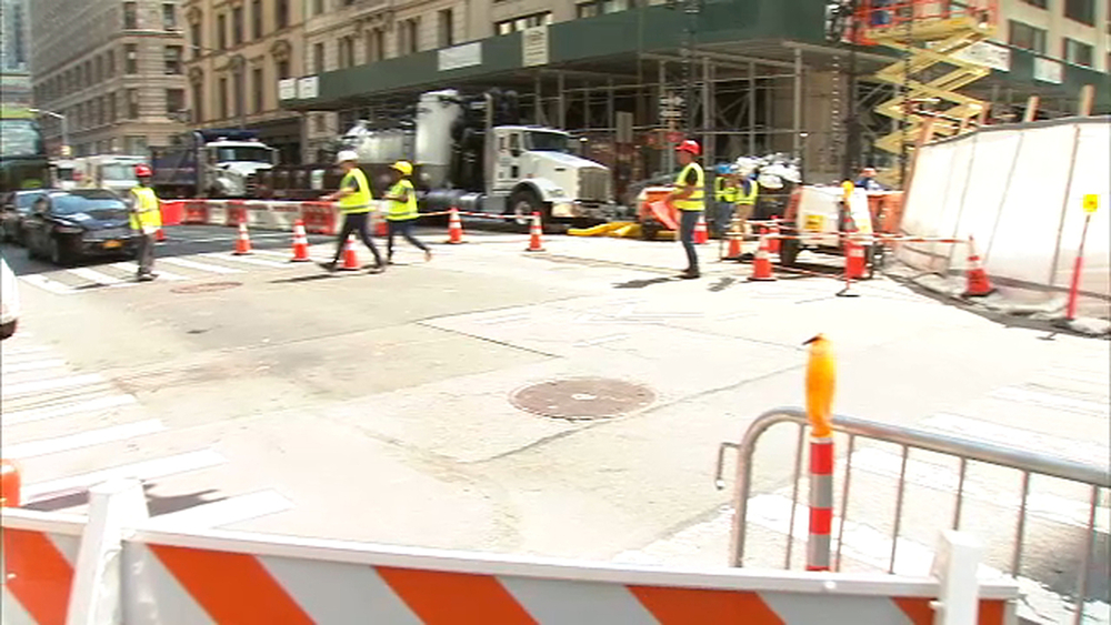 Most buildings reopened near steam pipe explosion