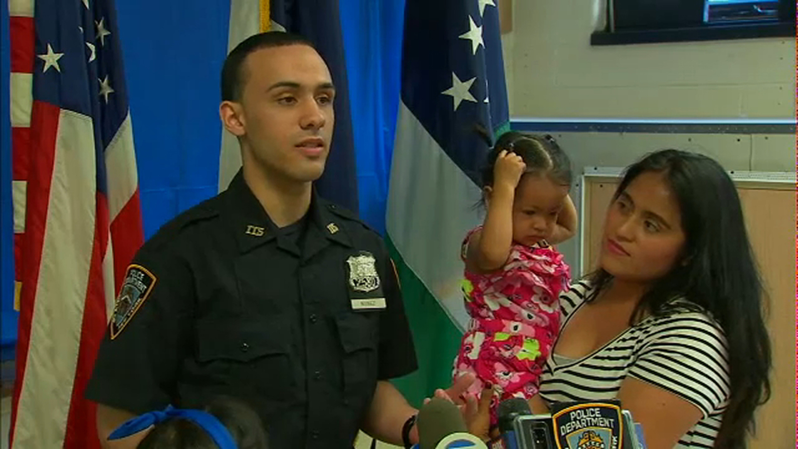 Rookie NYPD officer saves child after seizure in Queens ABC7 New York