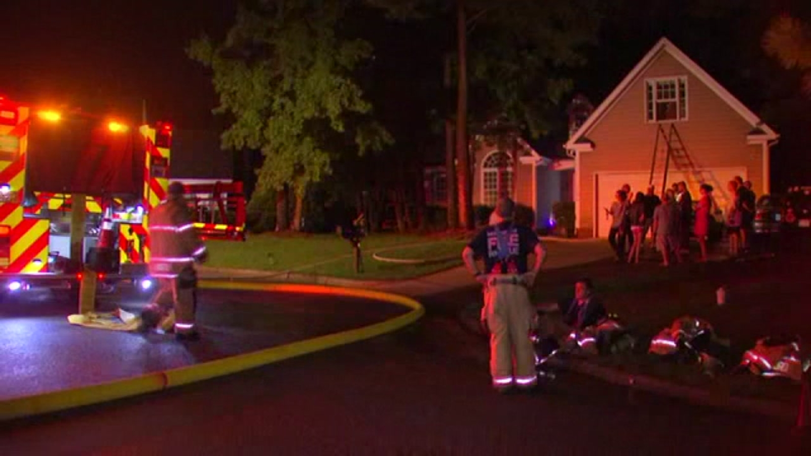 Cary firefighters respond to two house fires on stormy evening ABC11