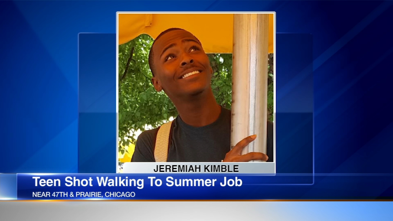 Teen shot multiple times on his way to summer job in Hyde Park