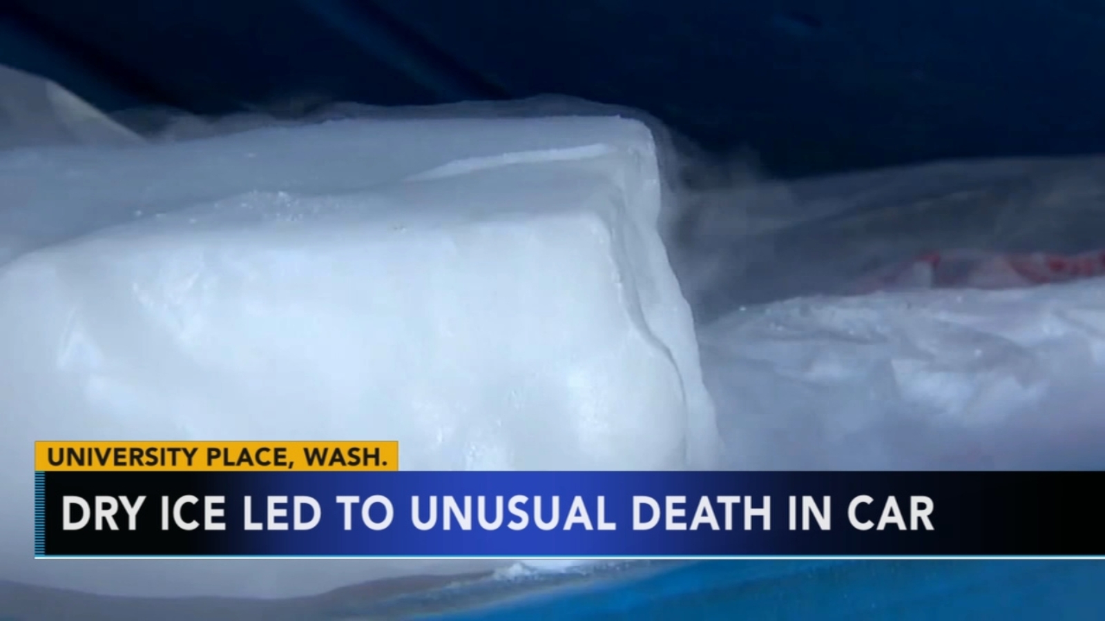 Death of ice cream salesman's mom linked to dry ice freak accident