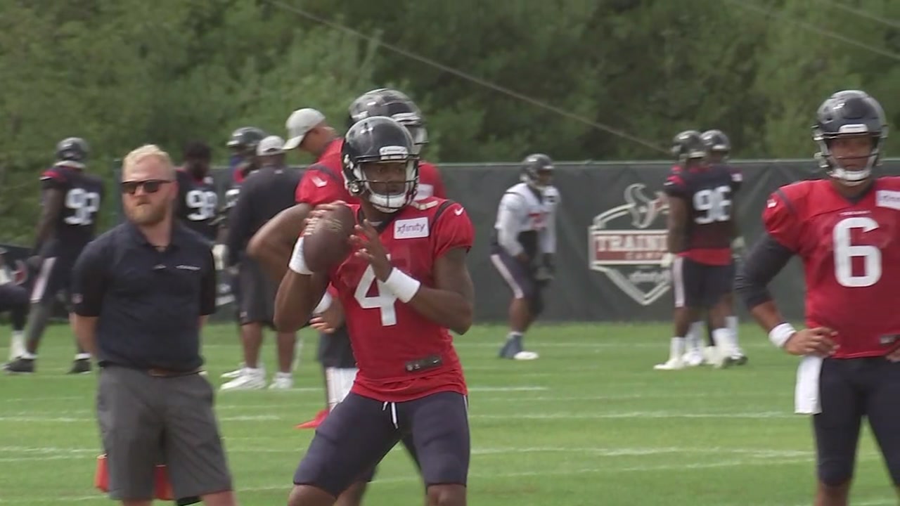 Texans' Watson showing growth after short rookie campaign