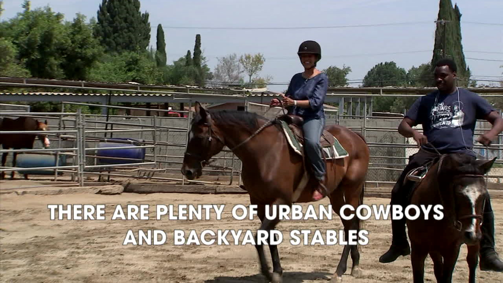 Compton "Hub City" is a horse town with urban cowboys ABC7 Los Angeles