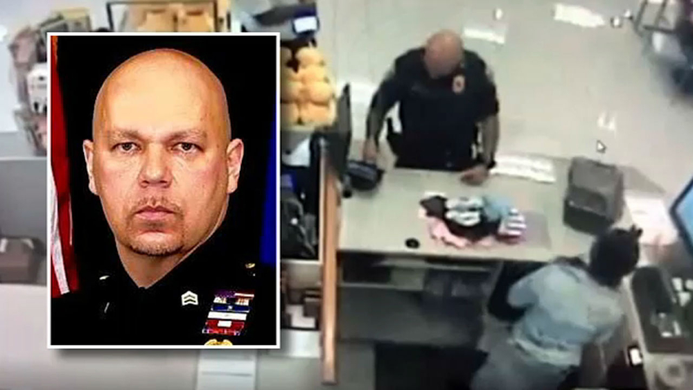 Police officer 'pays it forward' for mother who shoplifts from clothing store in Connecticut