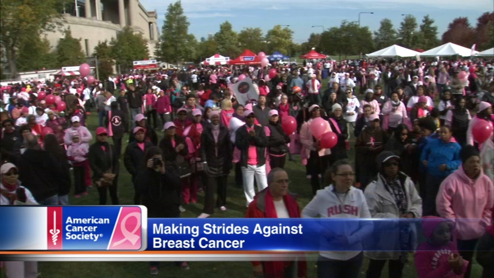 Making Strides Against Breast Cancer kickoff events in Chicago ABC7