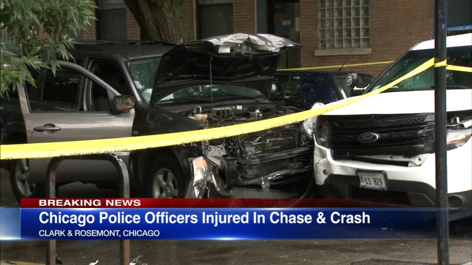 Cyclist, 5 police officers injured in Lake Shore Drive chase, crash ...