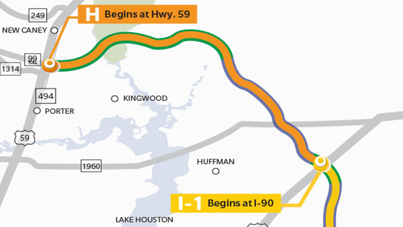 New Caney Texas From My Location Construction On The Grand Parkway From New Caney To Baytown Is Set To Begin  Soon - Abc13 Houston