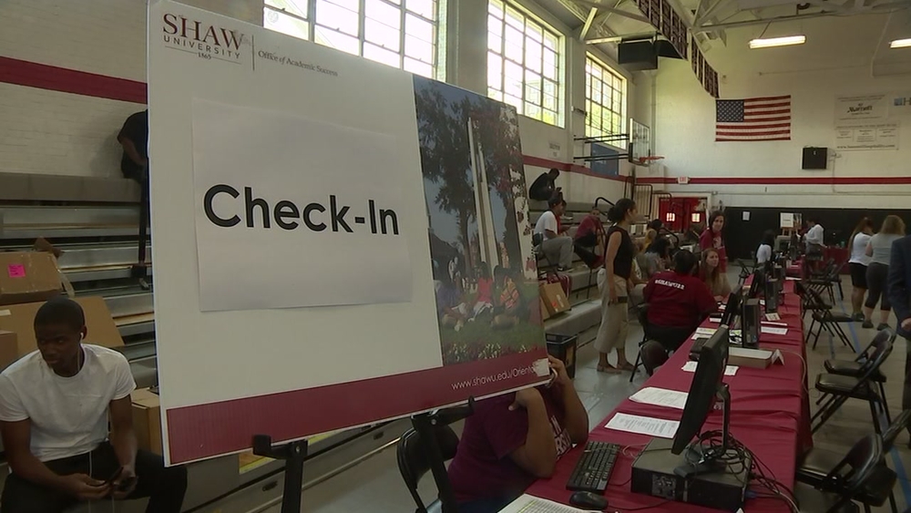 Move-in day arrives at Shaw University