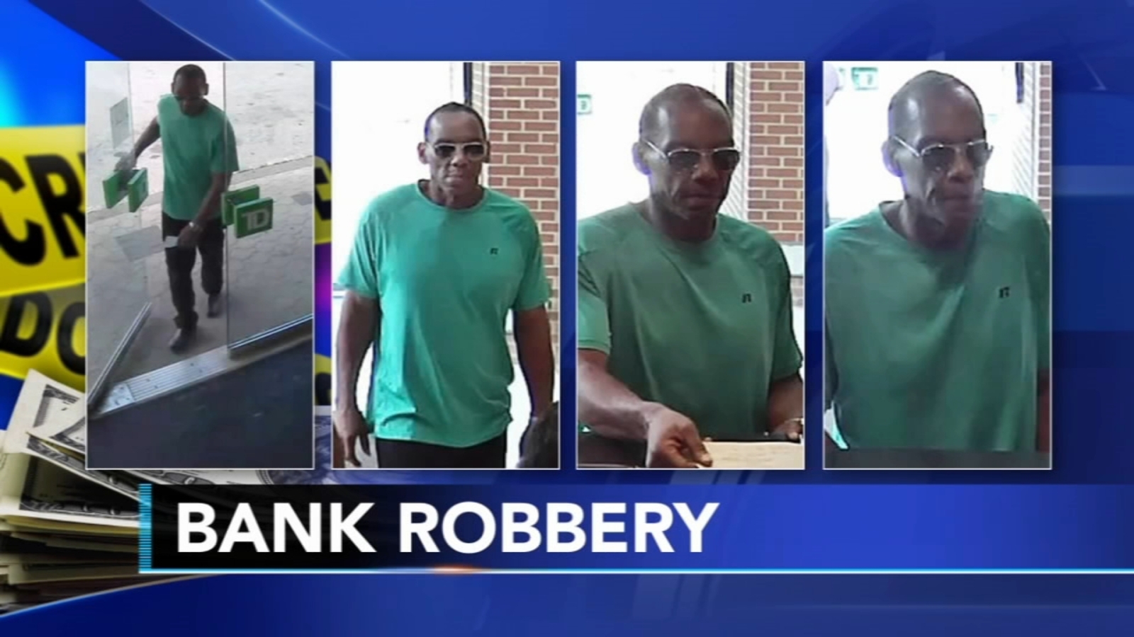 Police Man sought for robbery of TD Bank in Wyncote 6abc Philadelphia