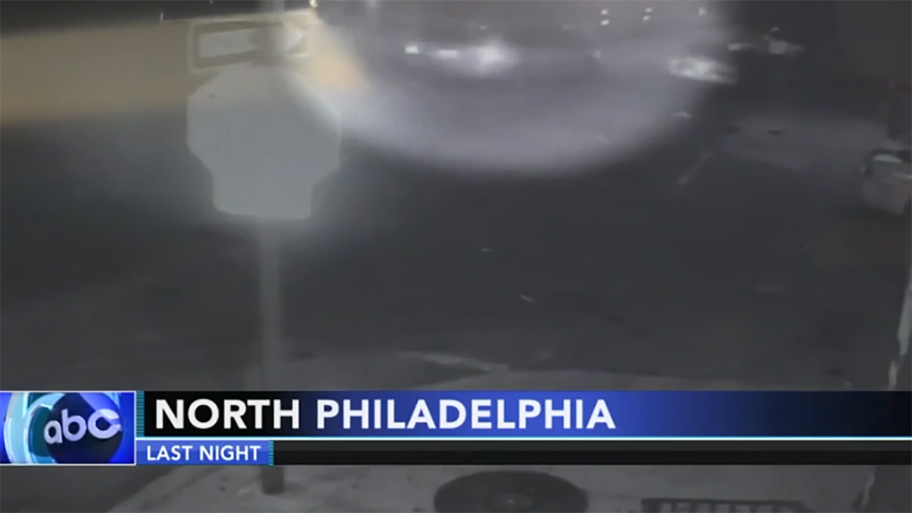 New surveillance video in North Philadelphia drive-by shooting; vigil held